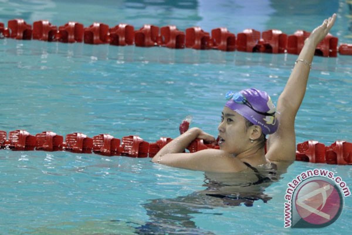 Angeline Soegianto pecahkan rekor 400 meter surface