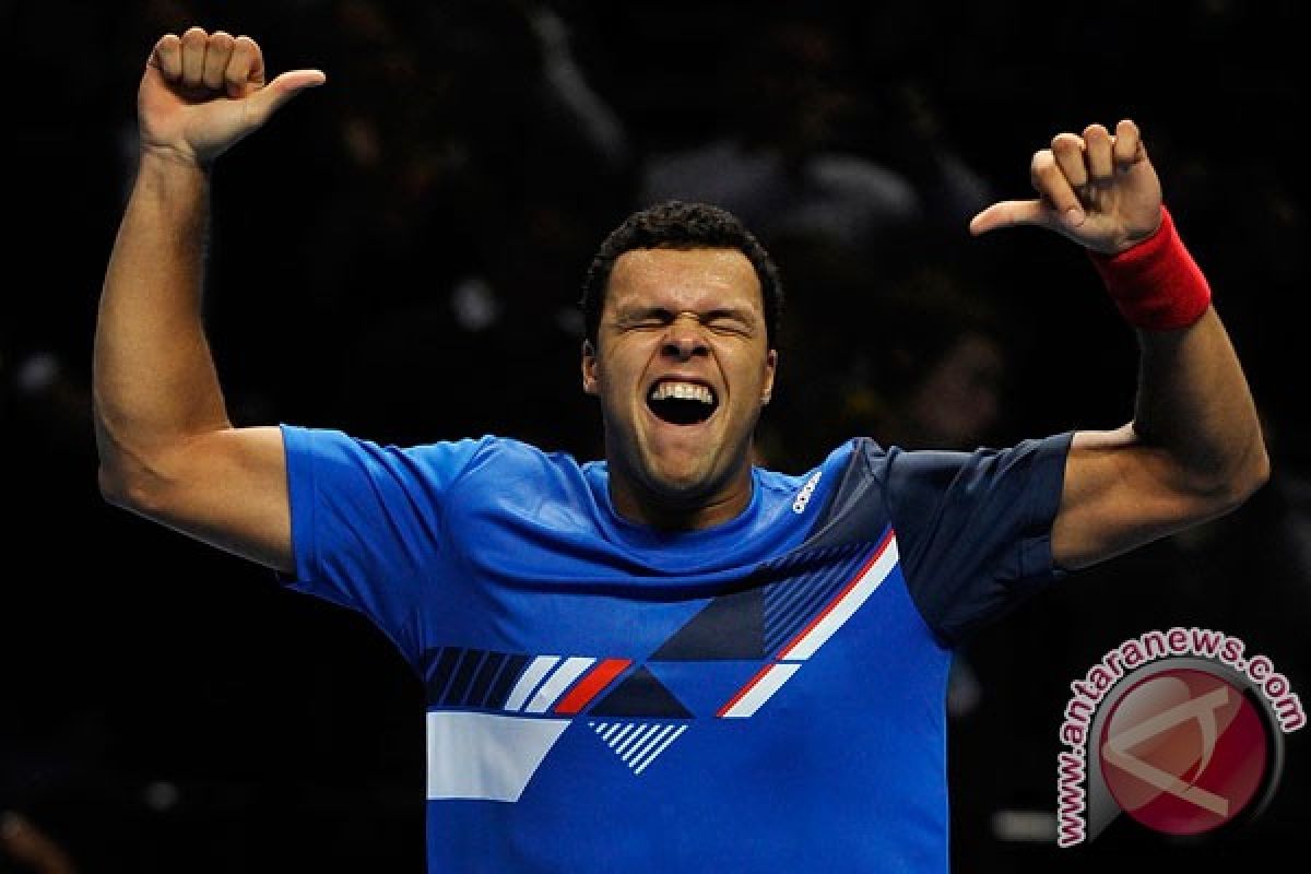 Tsonga kalahkan Berdych untuk hadapi Federer 