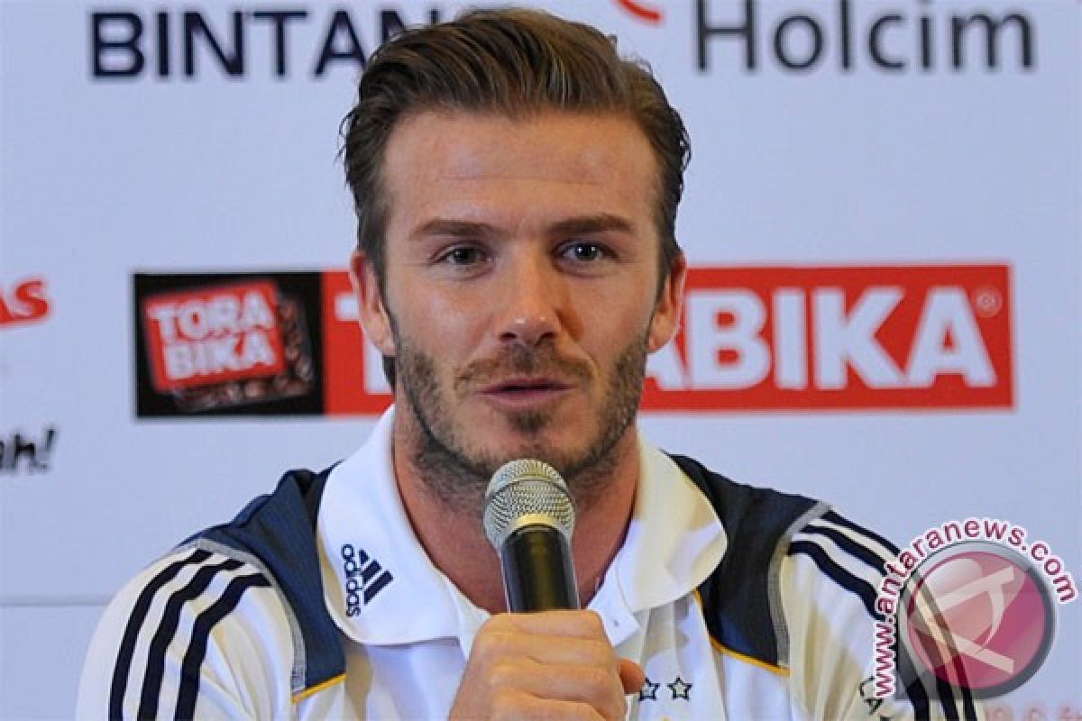 Beckham ingin jadi kapten Inggris Raya 