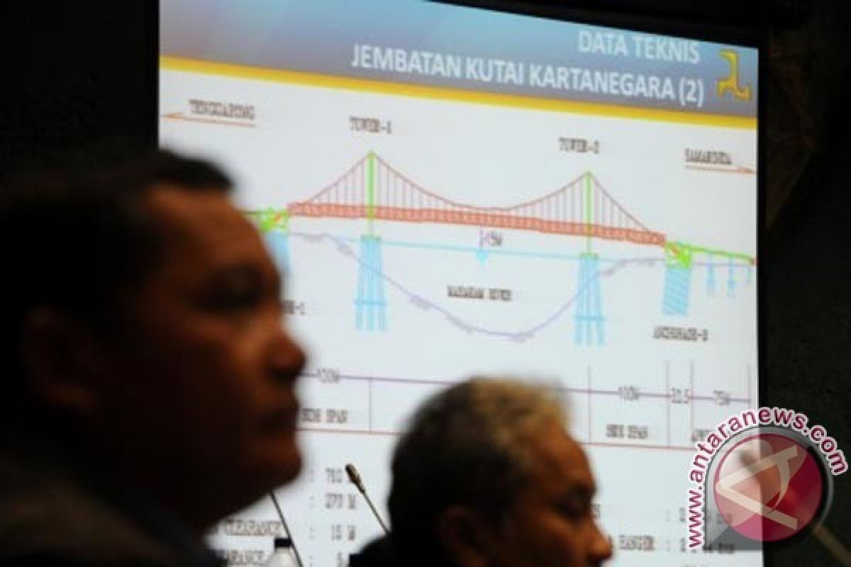 Jembatan Kukar akan kembali dibangun 