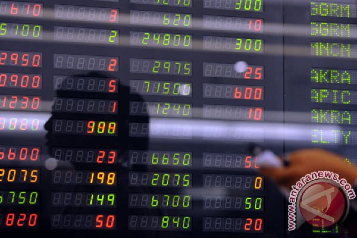 Indonesian shares down