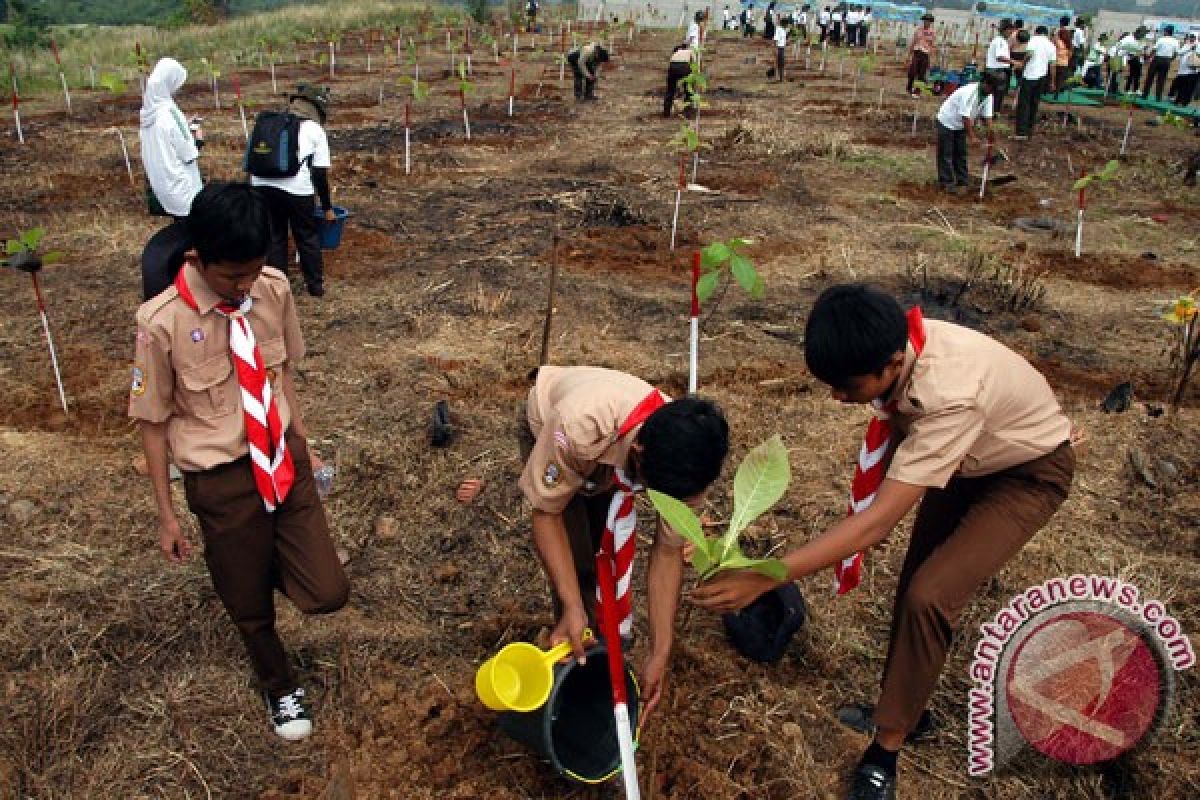 Budaya menanam masuk kurikulum sekolah