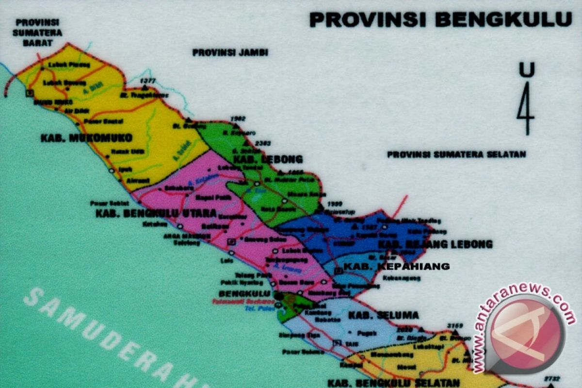 Bengkulu diguncang gempa 5,4 SR 