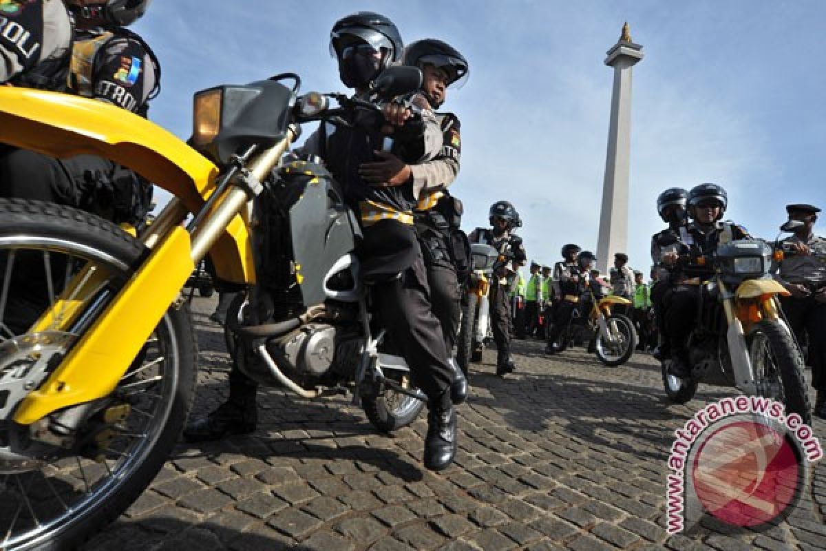 Jakarta Pusat kerahkan 1.800 polisi untuk Natal