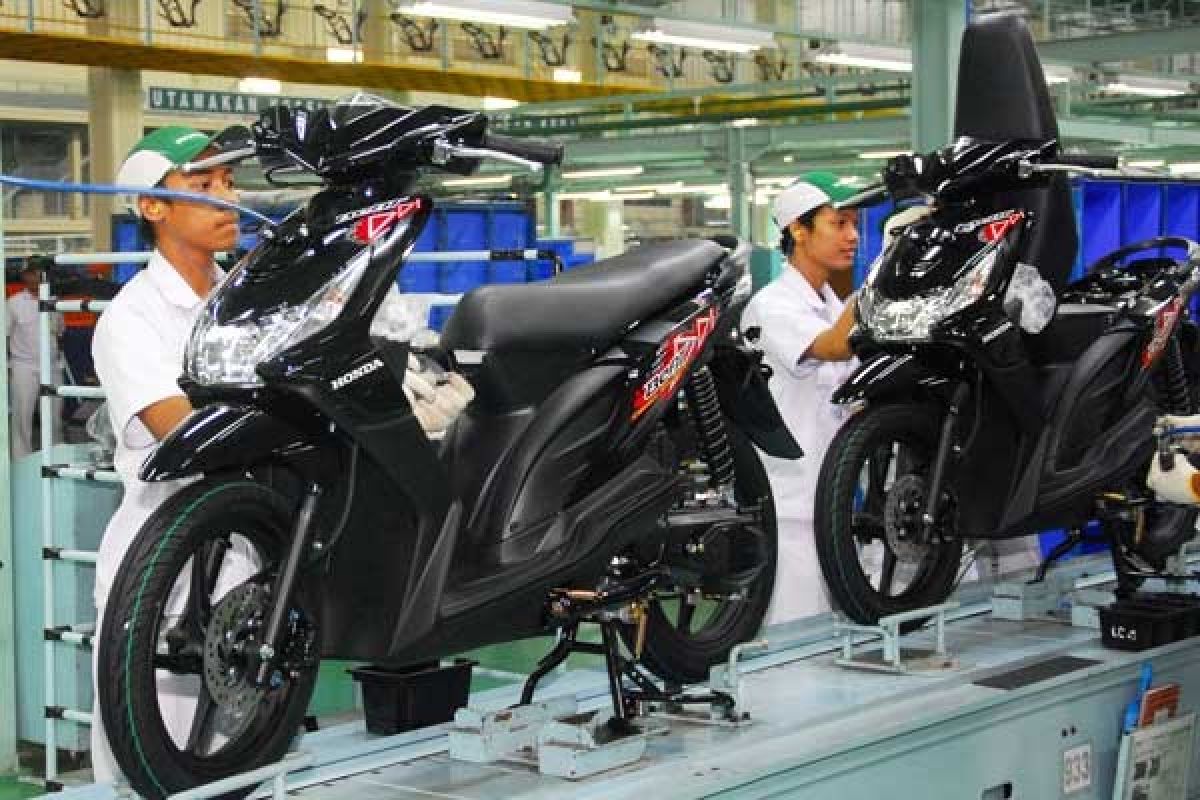 Penjualan motor Honda Desember diperkirakan turun