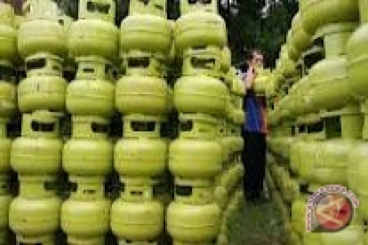 Harga gas 3 kilogram Rp19 ribu