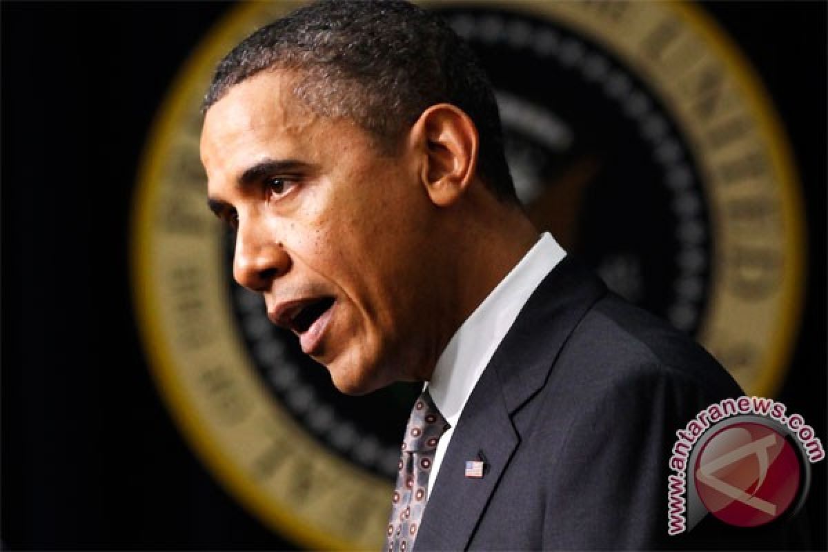 Obama elukan bendera SEAL Bin Laden sebagai simbol kesatuan