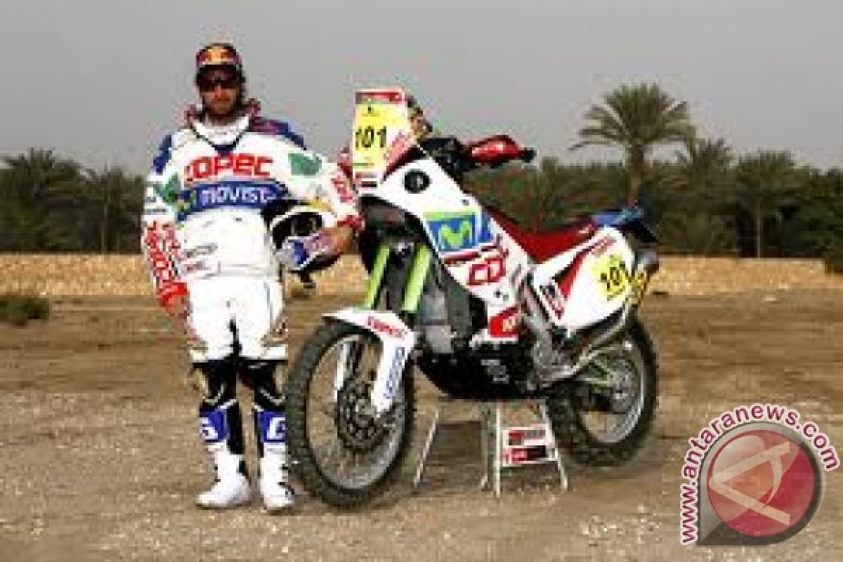 Lopez raih tahapan pertama kategori motor reli Dakar 