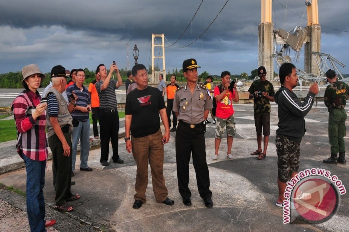 Pemkab Kukar Kaji Lokasi Pengganti Jembatan Kartanegara 