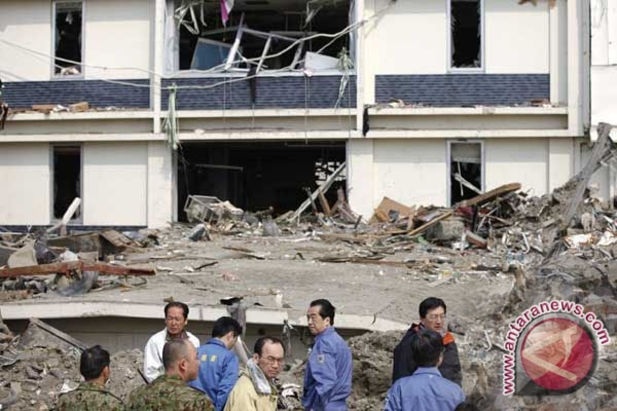 Jumlah korban meninggal dalam gempa di Jepang sedikitnya 42 orang