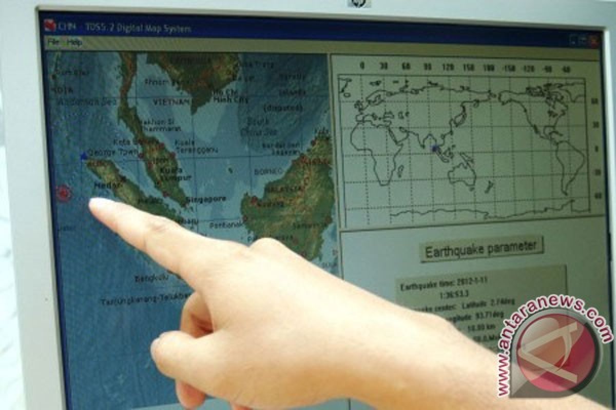 Aceh dua kali diguncang gempa