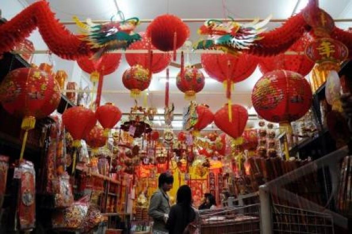 Seluruh Pasar Swayalan Sambut Imlek