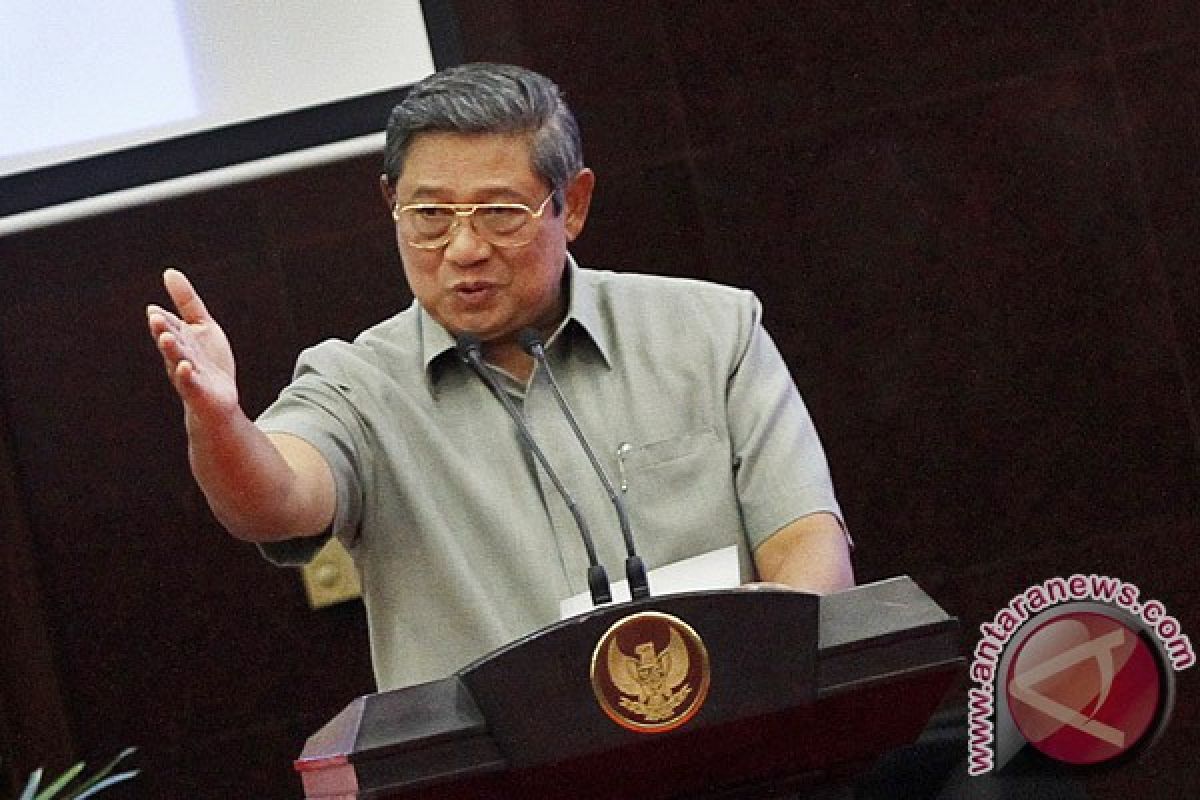 Presiden Yudhoyono pimpin raker pemerintah 2012