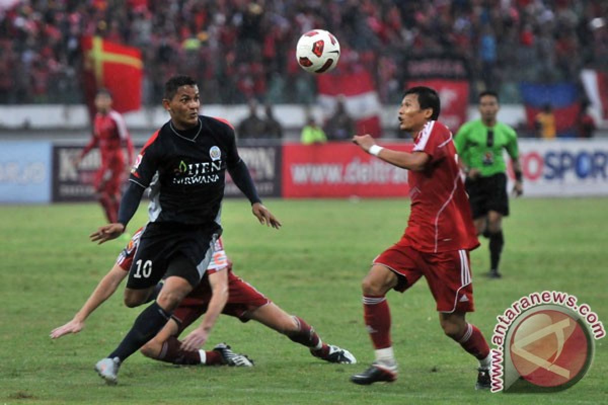 Arema imbangi Deltras 3-3 