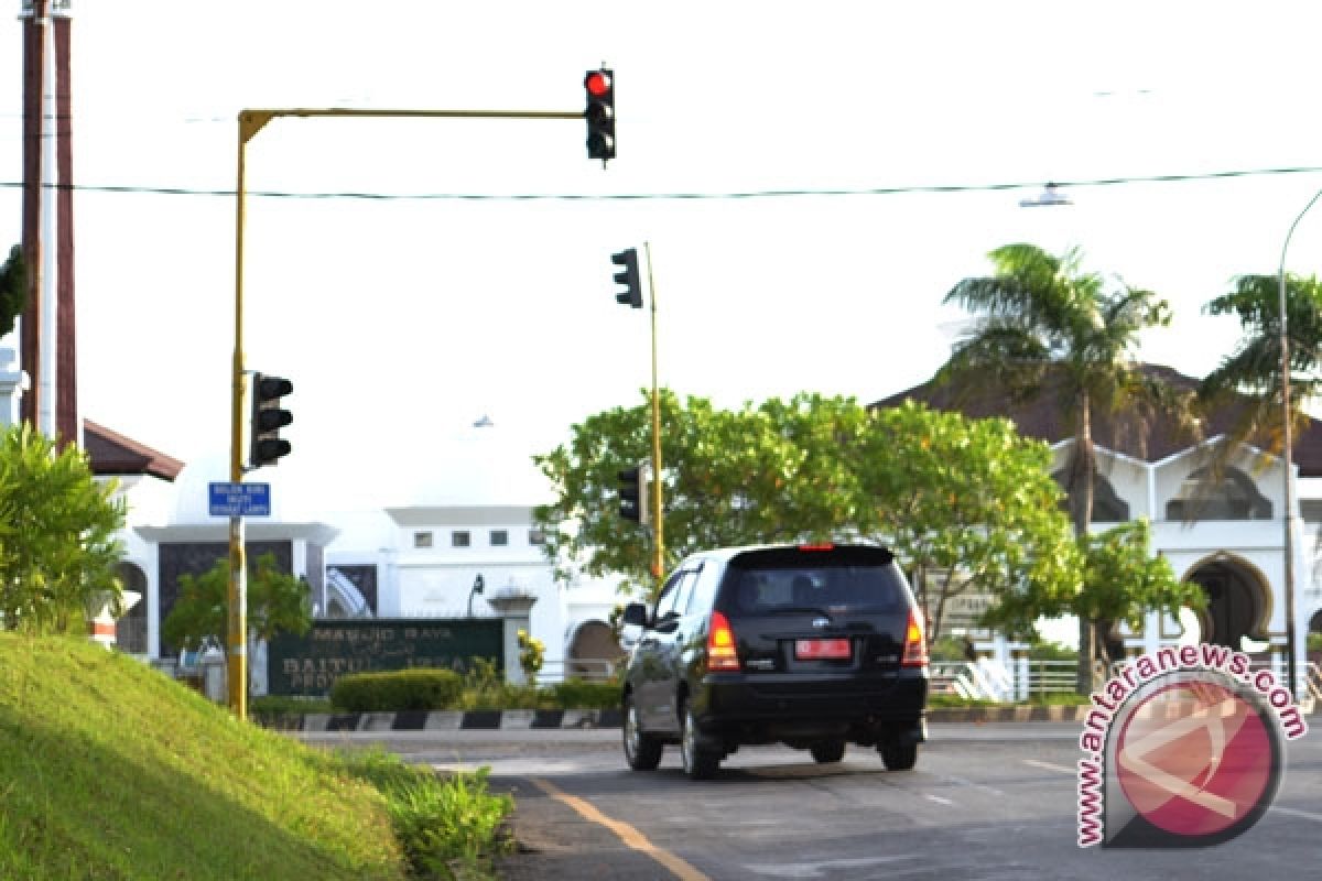 Enam 'traffic Light' di Kota Bengkulu tidak berfungsi