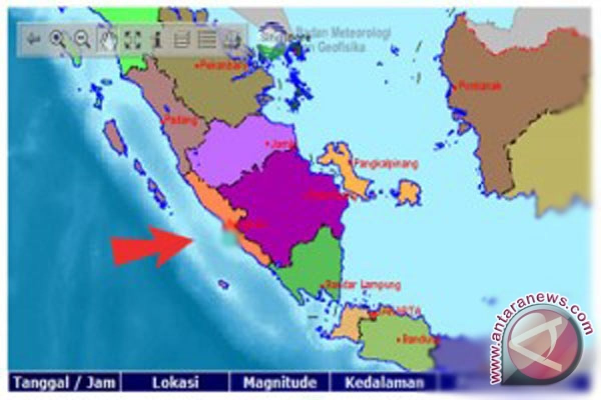 Gempa 5,5 SR guncang Kaur