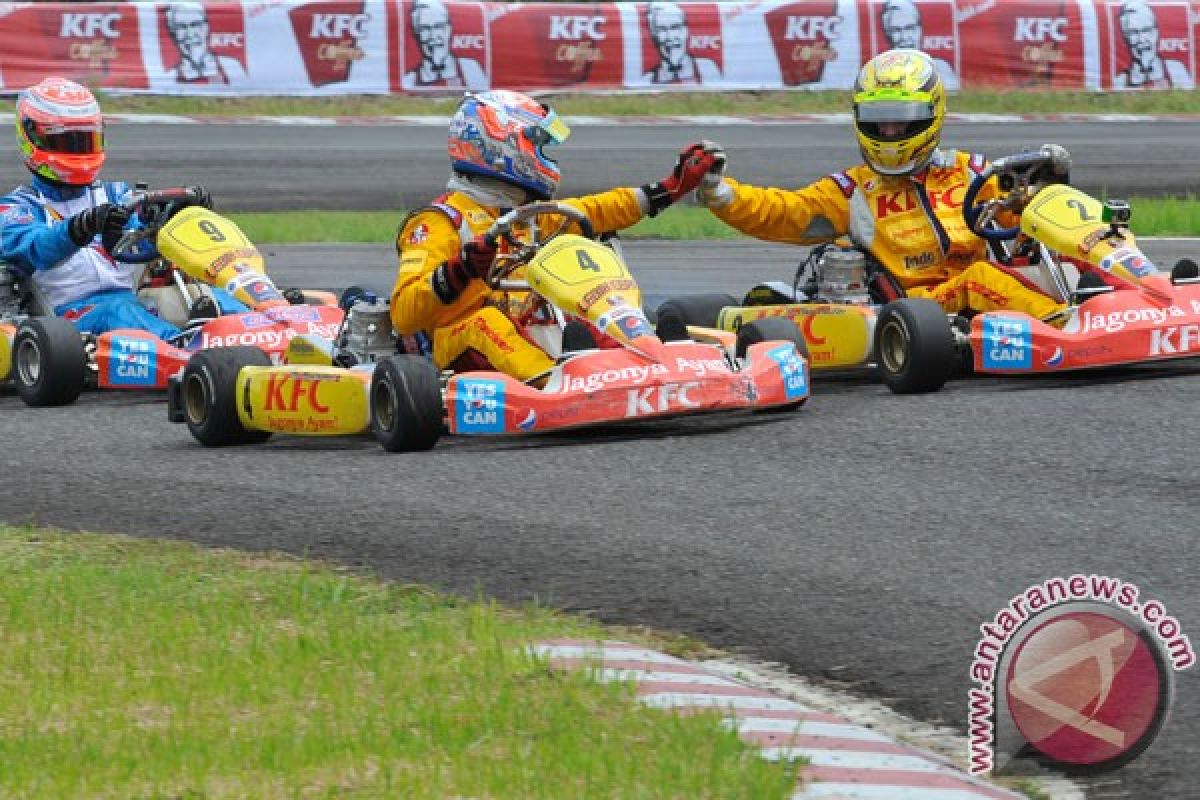 Tim Sean GP kuasai indonesia kart prix 2012