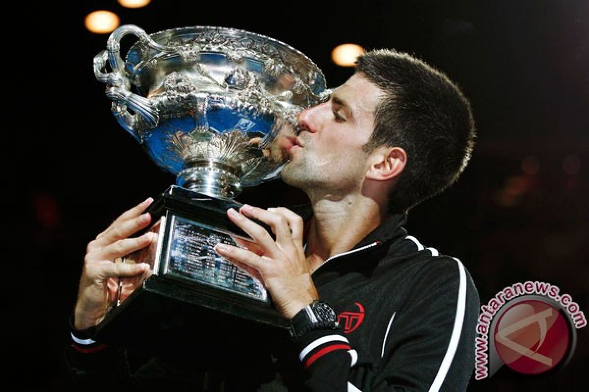 Perjalanan Djokovic menjuarai Australia Terbuka