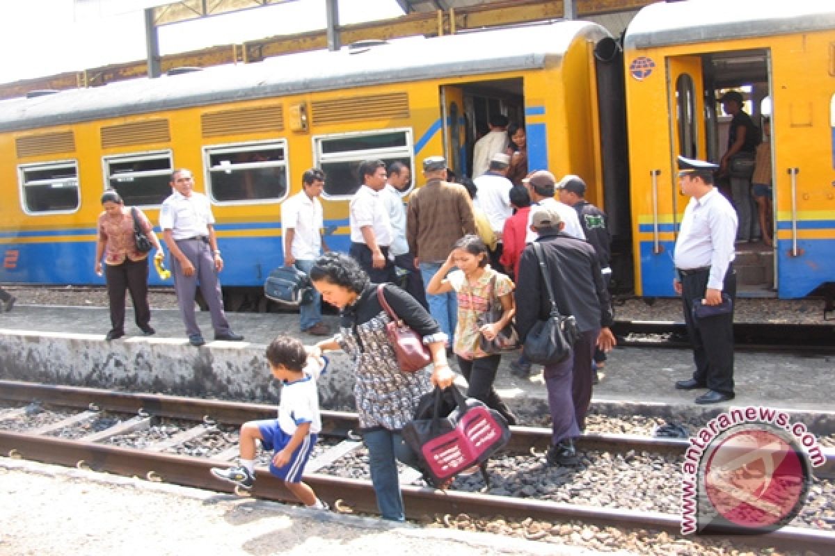  Penumpang Kereta dari Lampung Meningkat 
