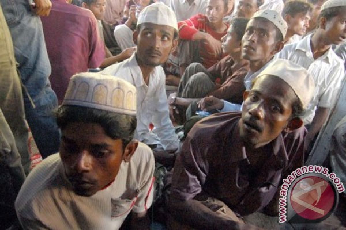 54 warga etnis Rohingya Myanmar terdampar di Lhokseumawe
