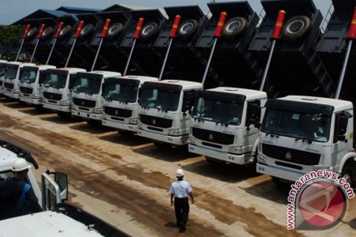 Penjualan truk China meningkat di Januari