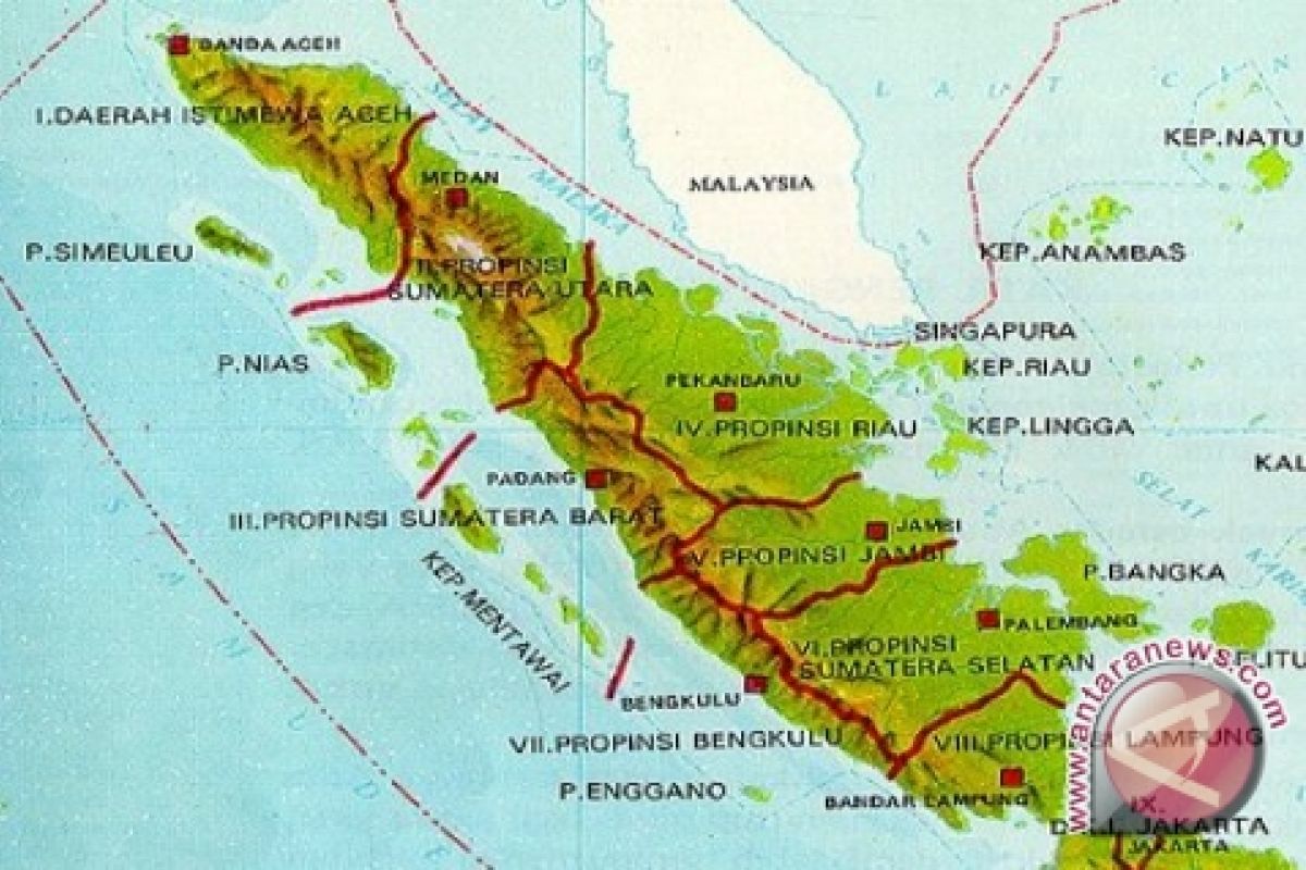 NOOA deteksi 21 titik panas di Sumatra