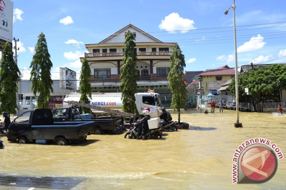 Banjir Rendam Ratusan Rumah Warga di Samarinda