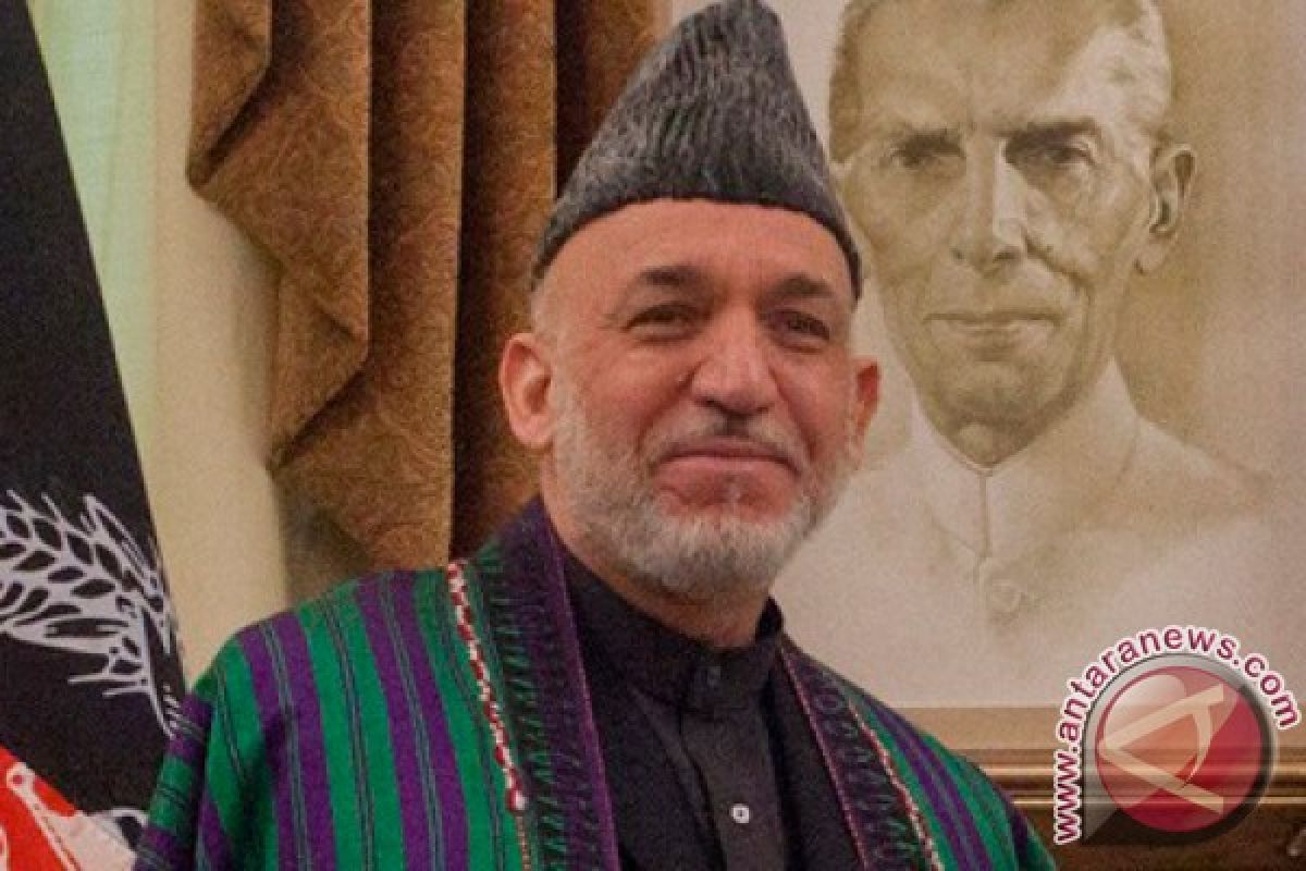 Karzai bahas proses perdamaian Afghanistan di Qatar