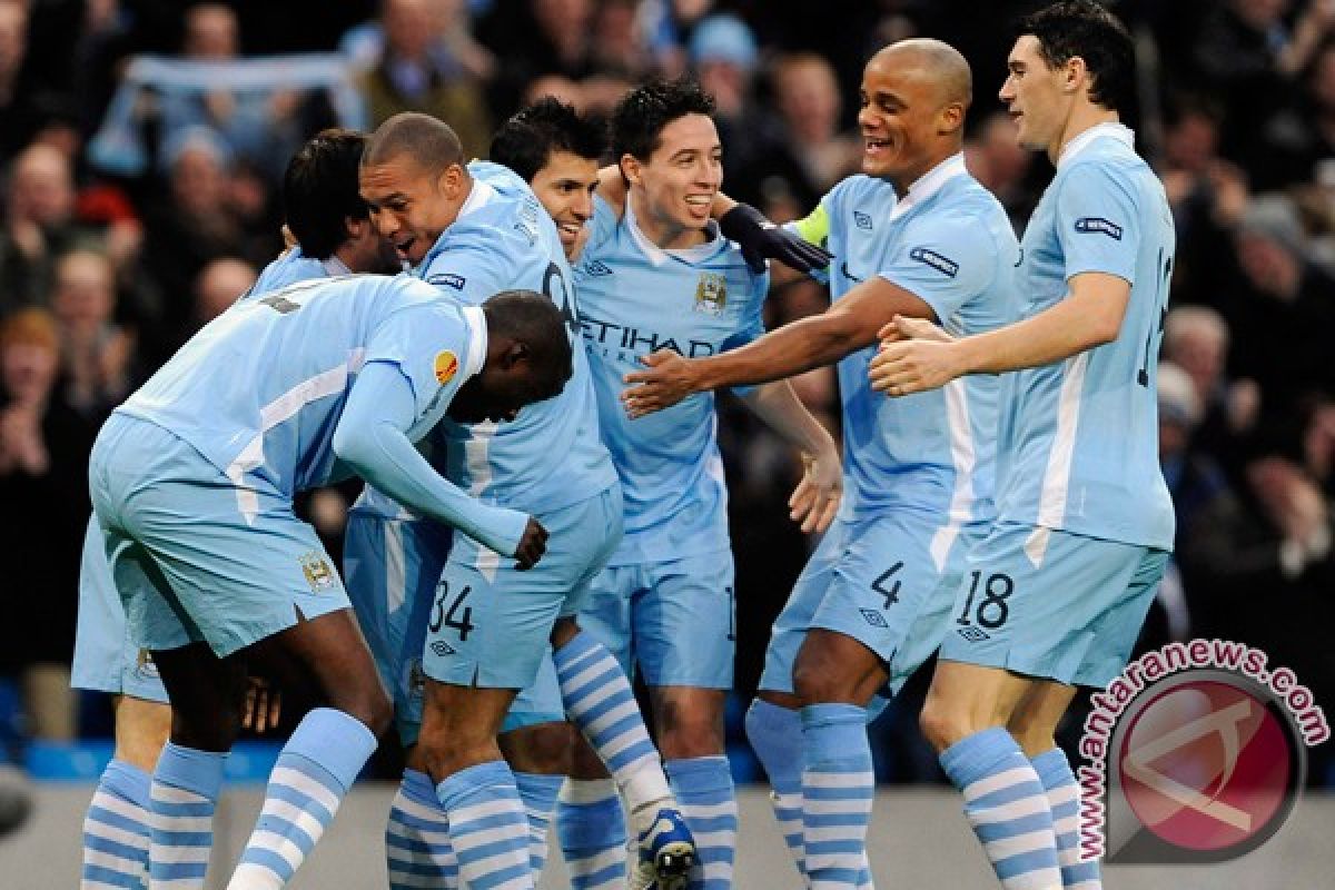 Fans antusias lihat dua pemain Manchester City di Jakarta