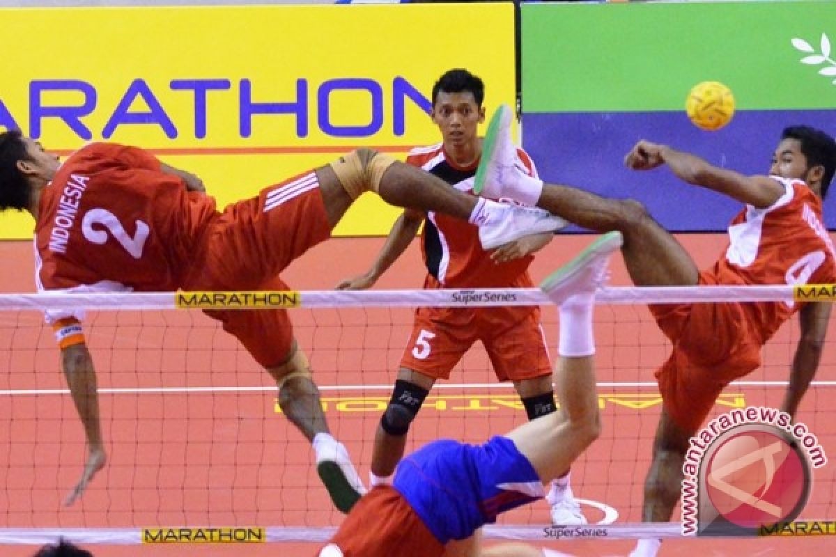 Tim sepak takraw  Sumsel jalani pelatda persiapan Popnas 2013