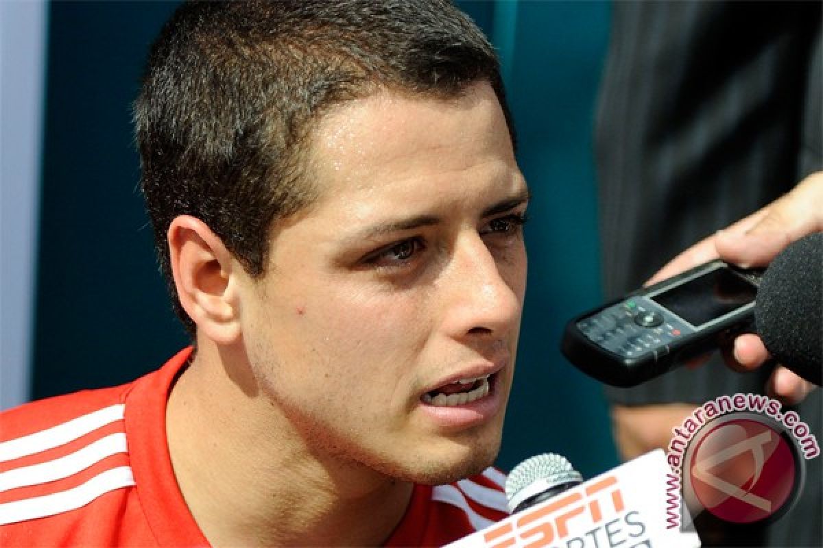Penyerang Meksiko Hernandez absen di Piala Emas