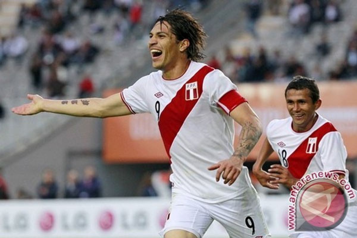 Guerrero pemain terbaik laga Peru vs Paraguay