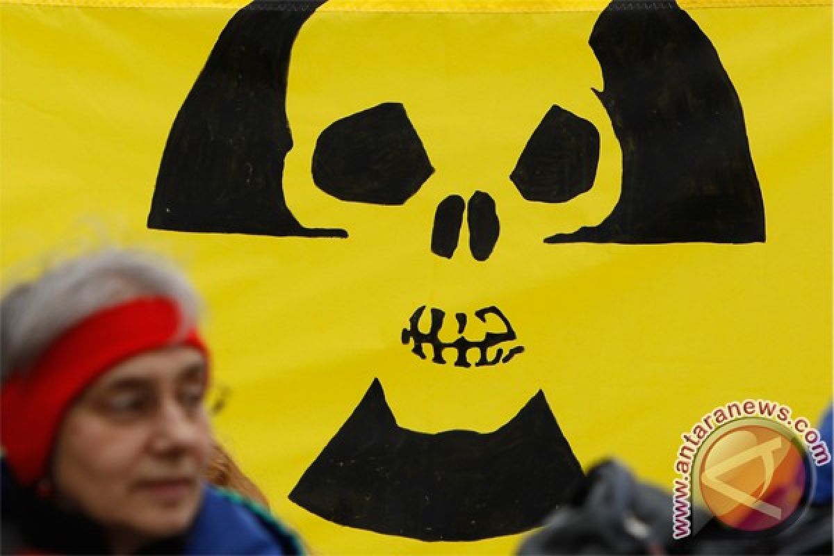 Aktivis Greenpeace terobos pembangkit listrik tenaga nuklir Prancis