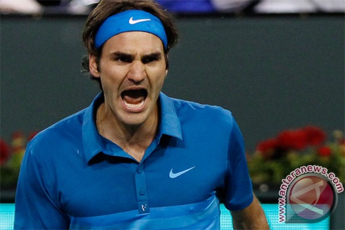 Federer dan Djokovic akan bertemu di final Indian Wells