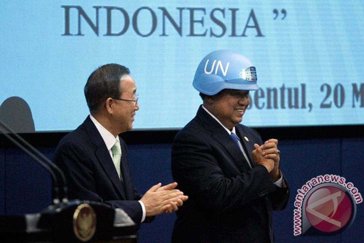 UN secretary general`s visit proof of Indonesia`s increasing role 