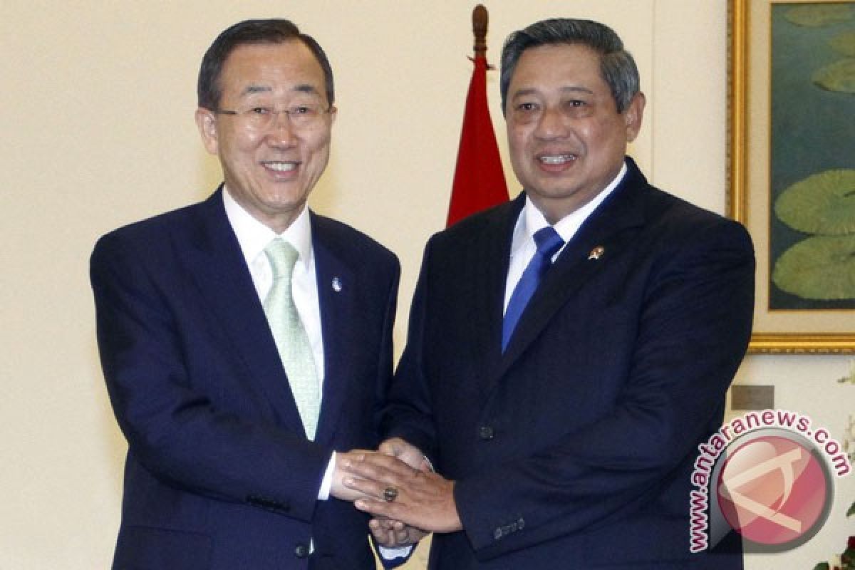 President Yudhoyono, UN Chief discuss Papua issue