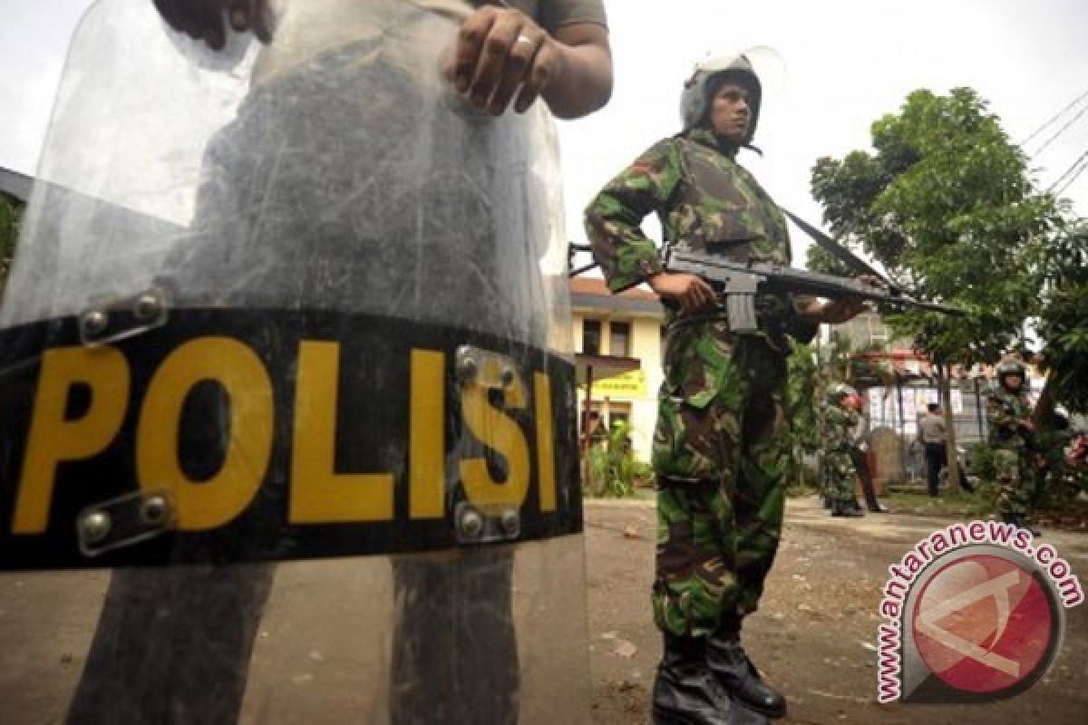 Kantor polisi di Pangkalpinang dirusak pemuda