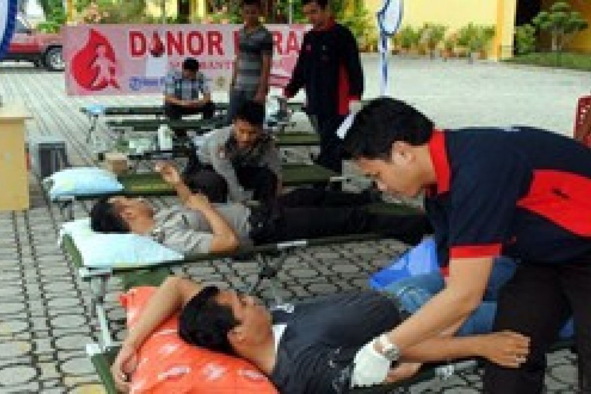 Tribun Batam Gelar Donor Darah di Karimun