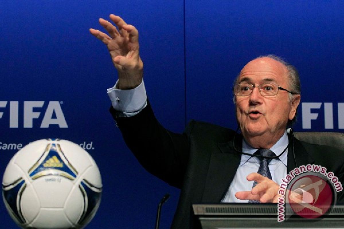 Presiden FIFA Sepp Blatter akhirnya mengundurkan diri