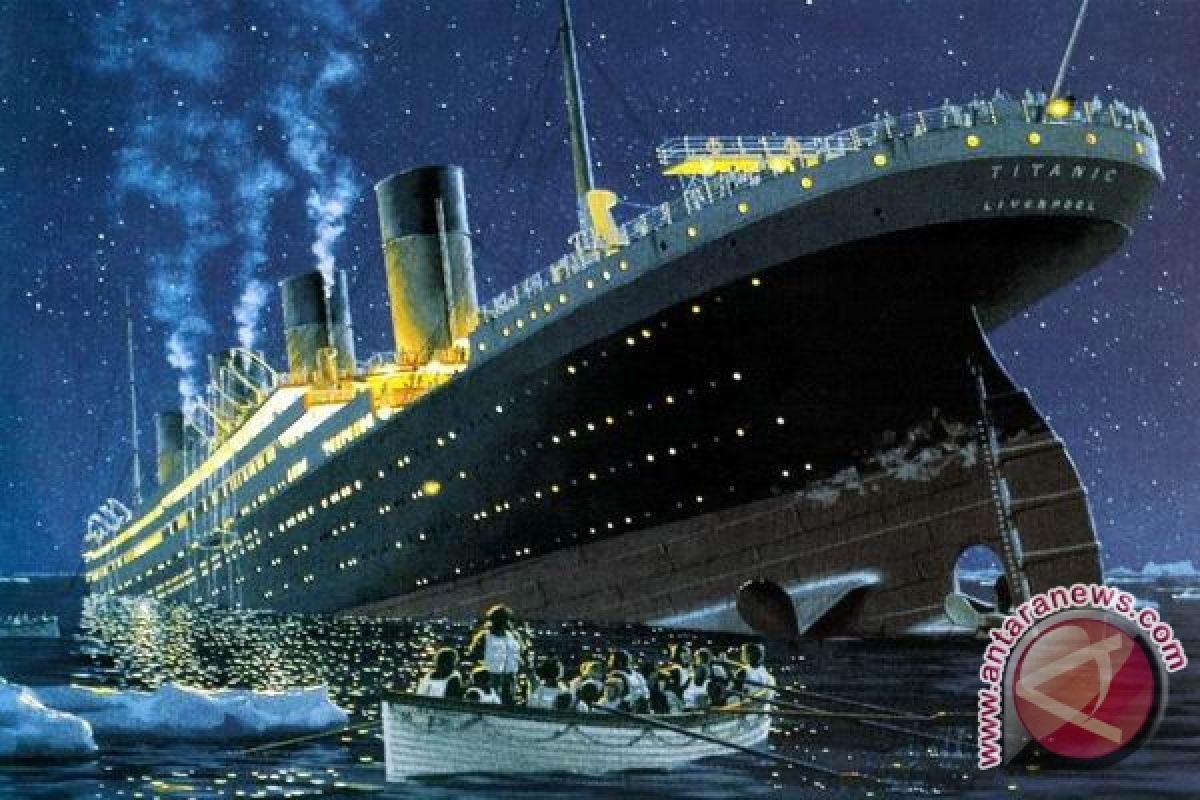 Menu makan terakhir Titanic 122.000 dolar AS