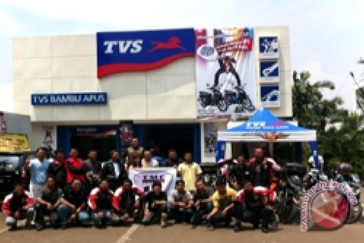 TVS motor community explore Jawa-Bali