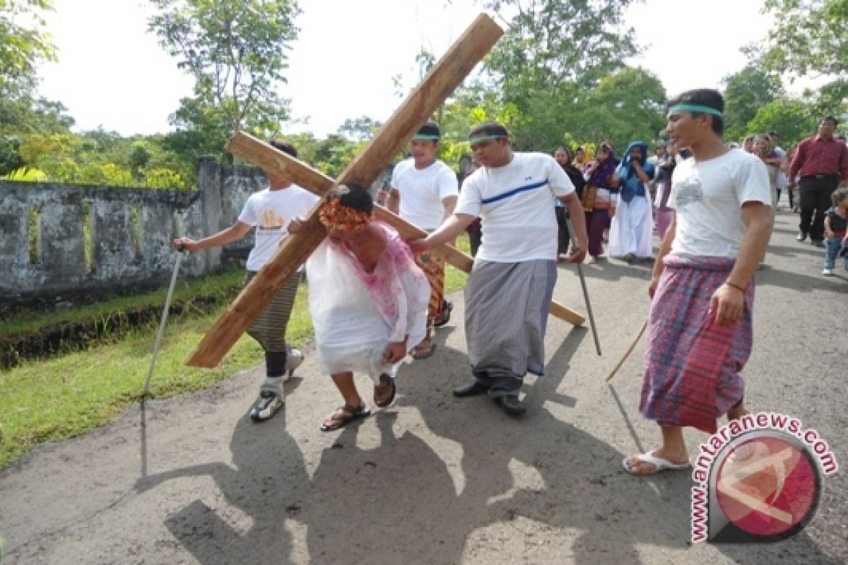 Ribuan umat Nasrani Bengkulu rayakan Paskah