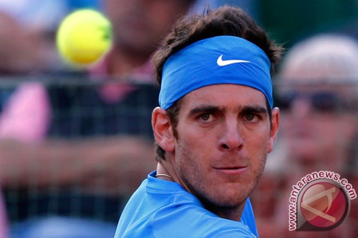 Del Potro mengundurkan diri dari Wimbledon