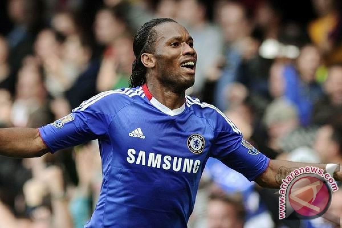 Gol Drogba bawa Chelsea kejutkan Barcelona