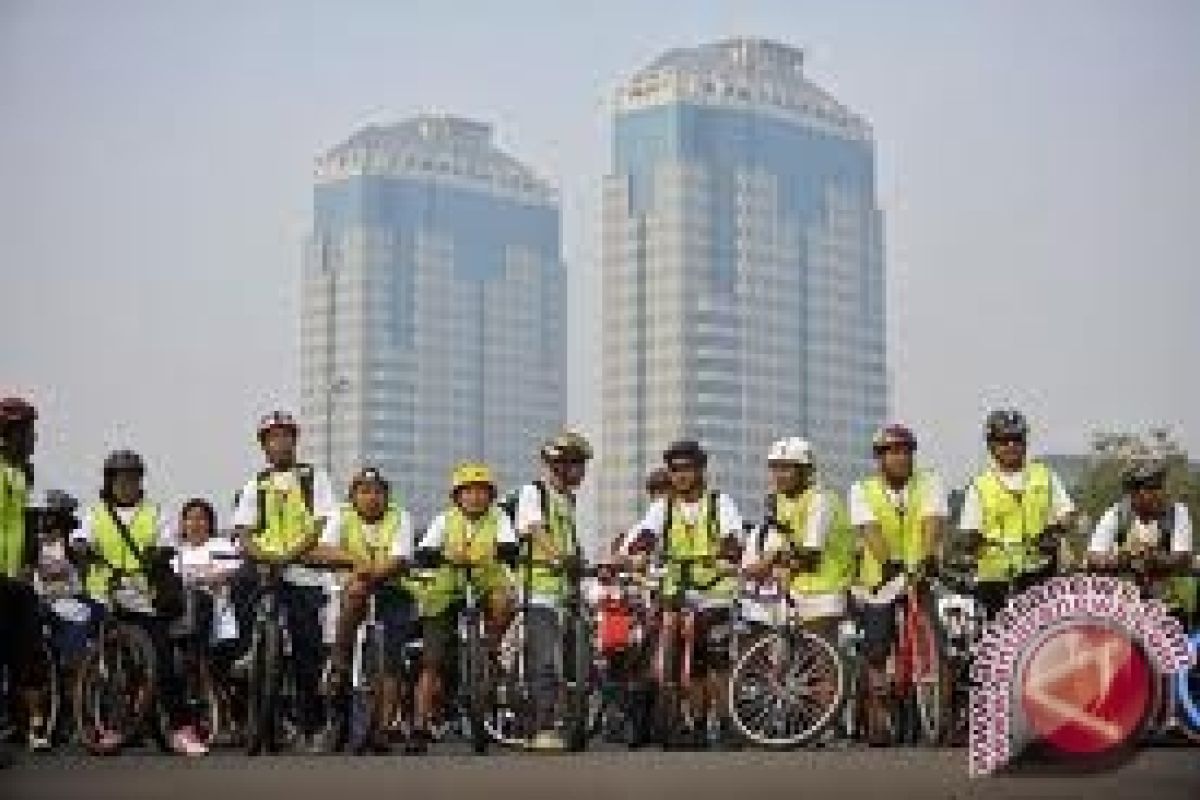 Tim sepeda Indonesia menjelajah Hungaria