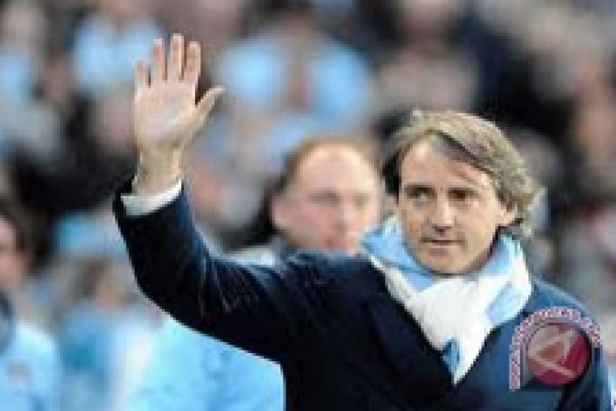 Mancini yakin city masih mampu pertahankan gelar