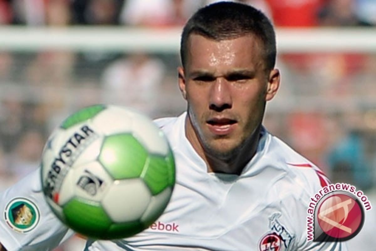 Podolski ingin Cologne bertahan di Liga Jerman