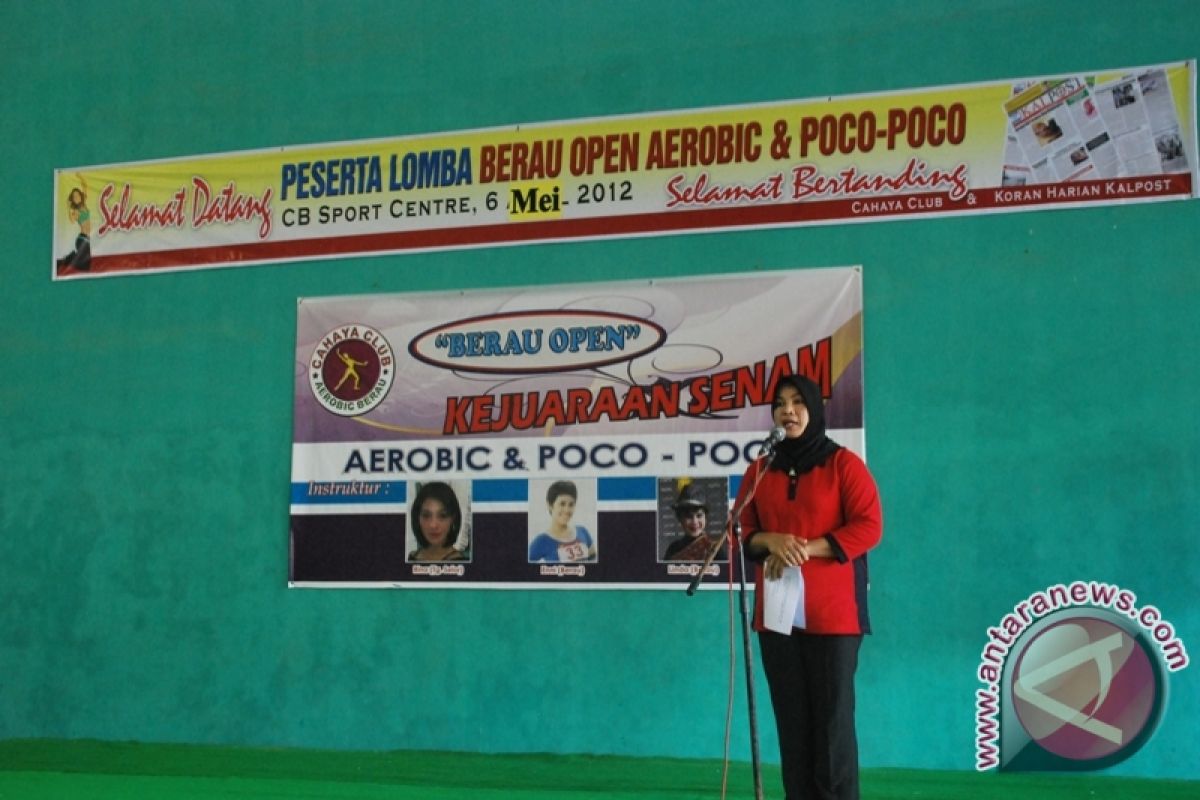 Lomba Aerobic dan Poco-Poco Digelar di Berau 