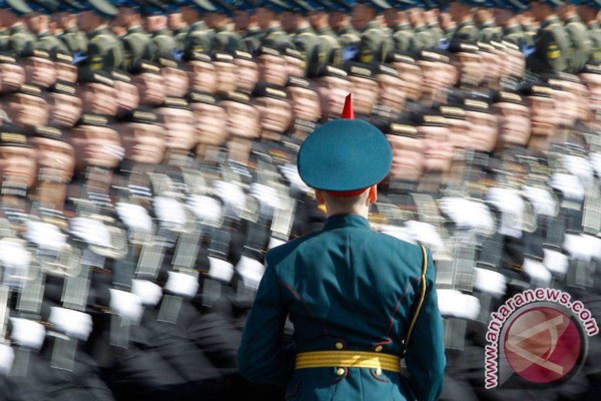 Militer Rusia akan selenggarakan 500 latihan