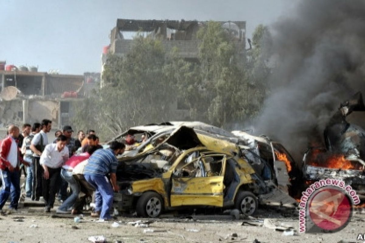 Bom Bunuh Diri di Damaskus Tewaskan 55 Orang